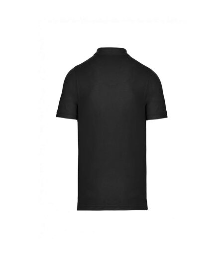 Kariban Mens Pique Anti-Bacterial Polo Shirt (Dark Grey)
