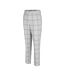 Mens Checked Golf Trousers Grey Slazenger-3