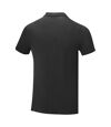 Elevate Essentials Mens Deimos Cool Fit Polo Shirt (Solid Black)