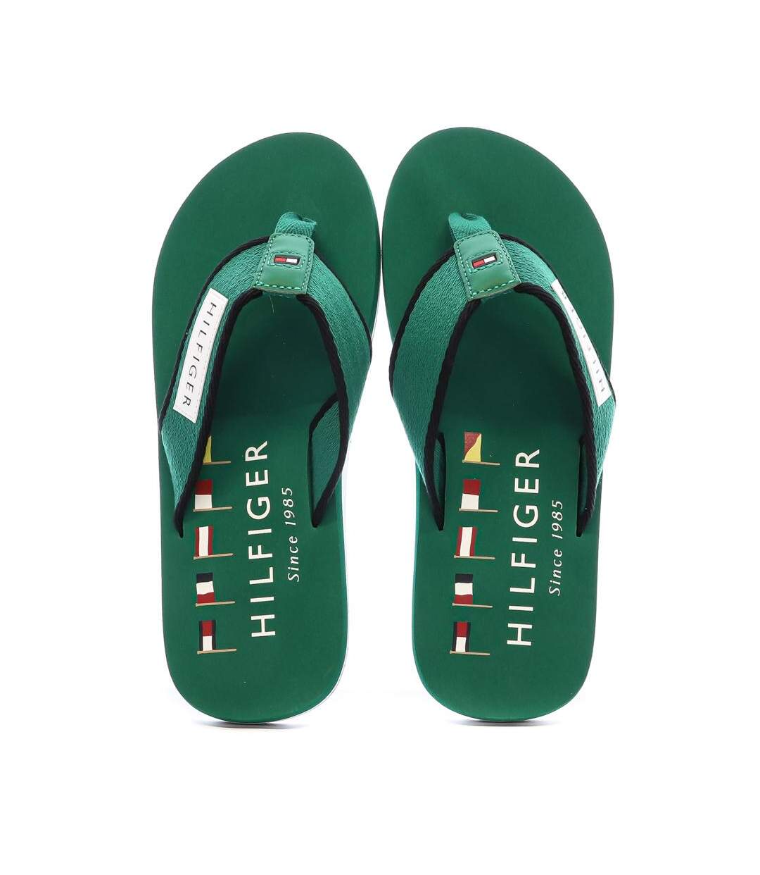 Tongs vertes homme tommy hilfiger patch - 43-3