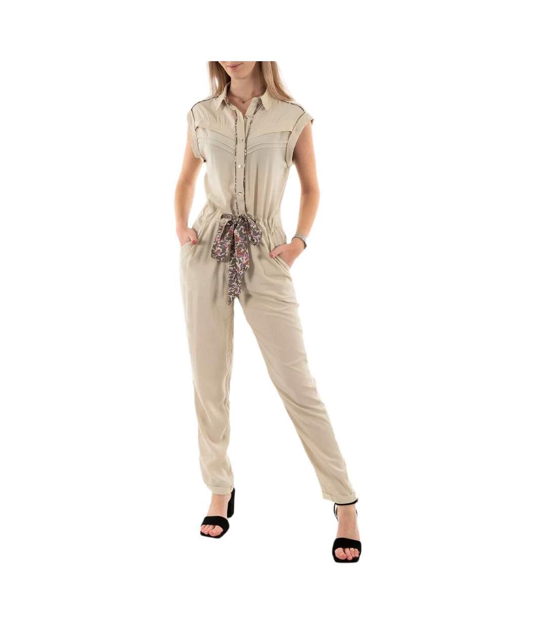 Combinaison beige femme kaporal camia-1