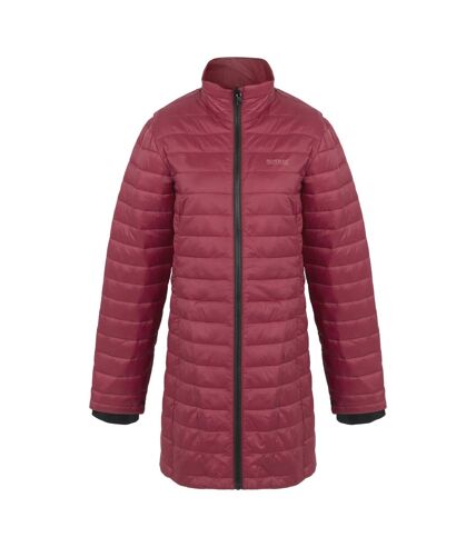 Veste imperméable denbury femme rouge foncé / rouge clair Regatta