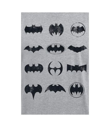 Batman - T-shirt - Adulte (Gris chiné / Noir) - UTHE158