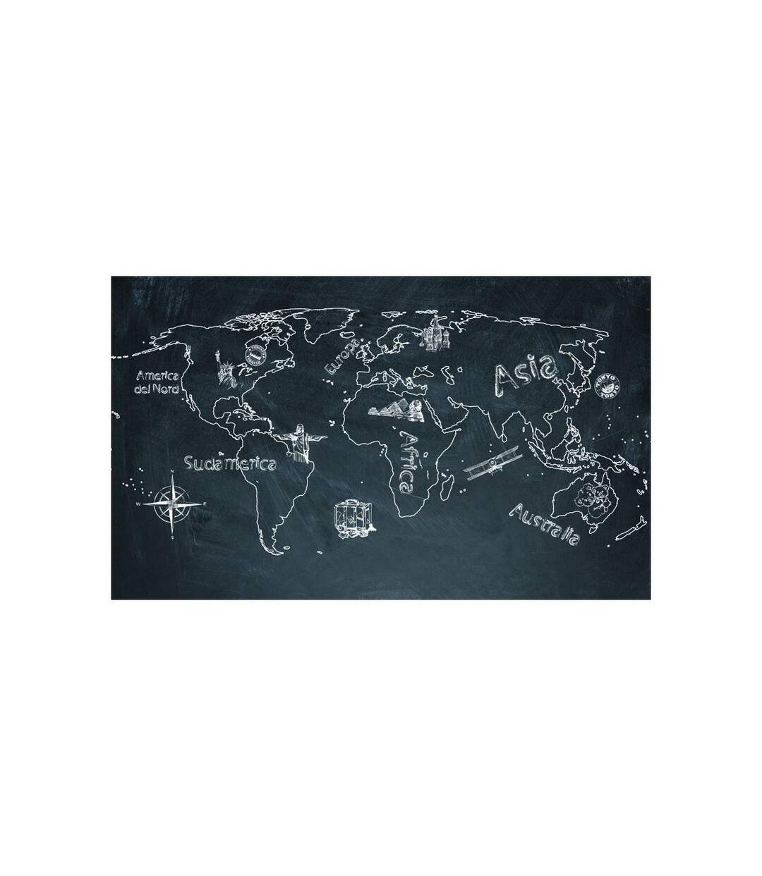 Papier Peint Small Travel. Large Travel en Italien 270x450cm-2