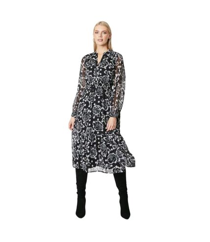 Robe mi-longue femme monochrome Principles