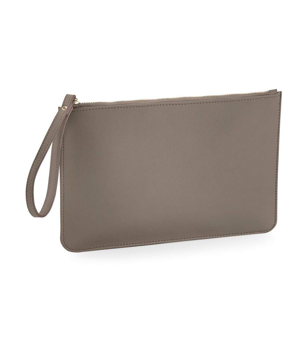 Pochette en similicuir - BG750 - marron taupe-1