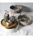 Lot de 6 Mugs Au Grès du Temps 12cm Gris-4
