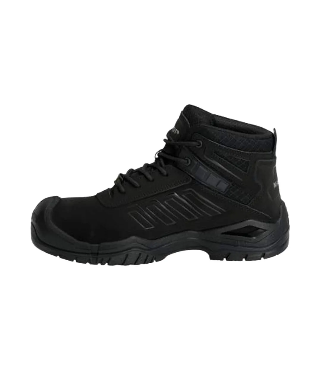 Mens Footwear Fit Trivor Leather Safety Boots Black Mascot-2