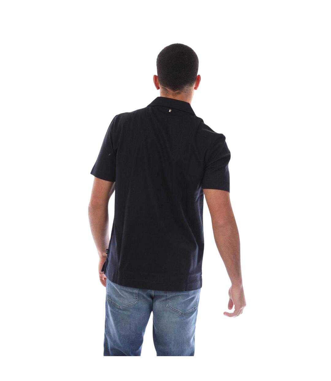 Polo Manches Courtes H-pye Homme Bleu Boss-3
