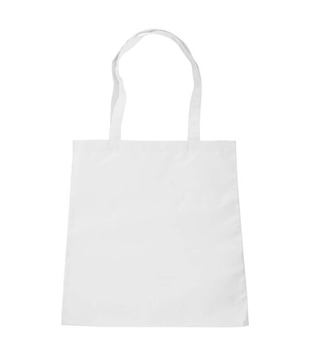 Sac Cabas 10 Litres Taille Unique Blanc Bagbase