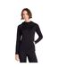 Sweat À Capuche Femme Noir Animal-2
