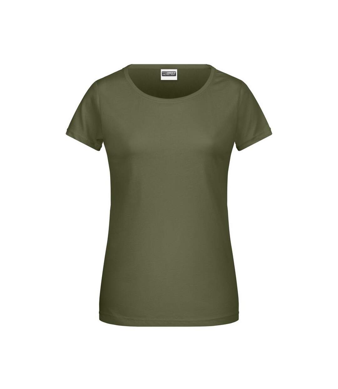 T-shirt Basic Femme Olive James And Nicholson-1