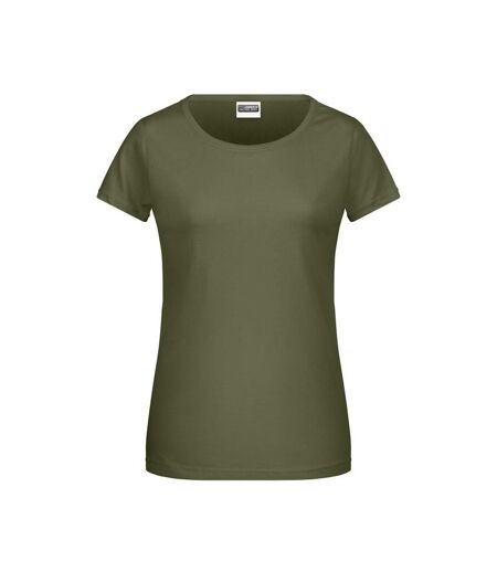 T-shirt Basic Femme Olive James And Nicholson