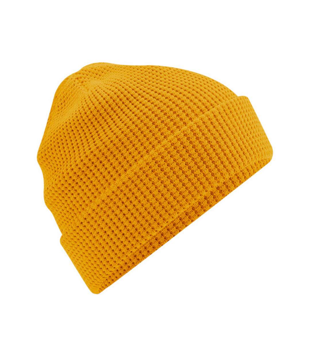 Bonnet adulte jaune foncé Beechfield