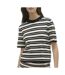 T-Shirt beige/noir femme vero moda gold-1
