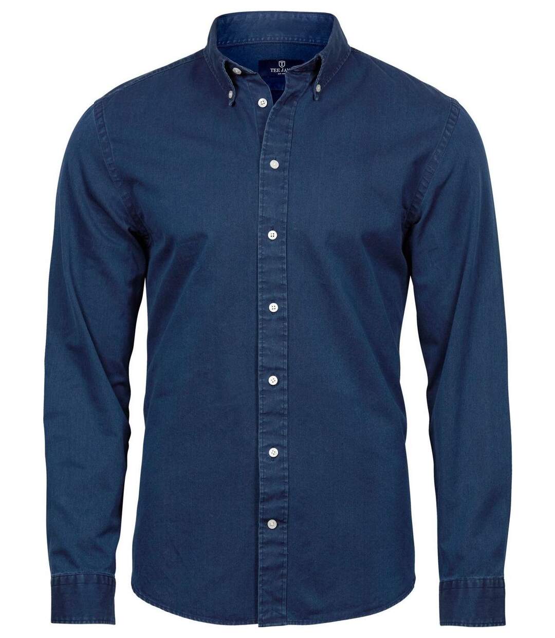 Chemise homme Casual Twill - 4002 - bleu indigo - manches longues