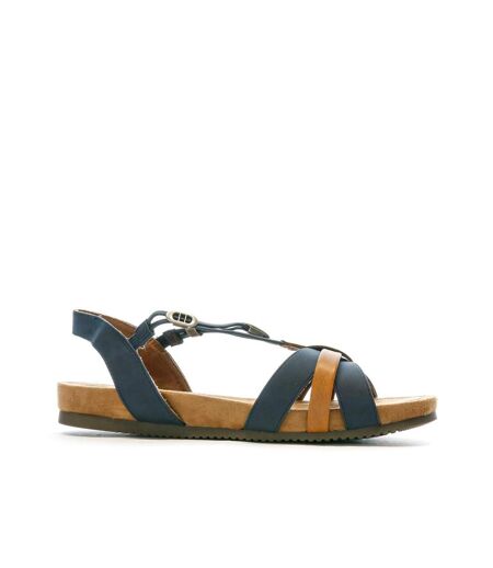Sandales marine femme relifejyltane