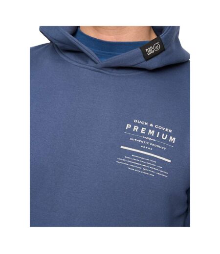 Sweat À Capuche Rayland Pour Hommes Bleu Denim Duck And Cover