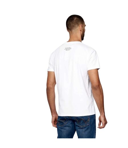 T-shirt kaylum homme blanc Duck and Cover Duck and Cover