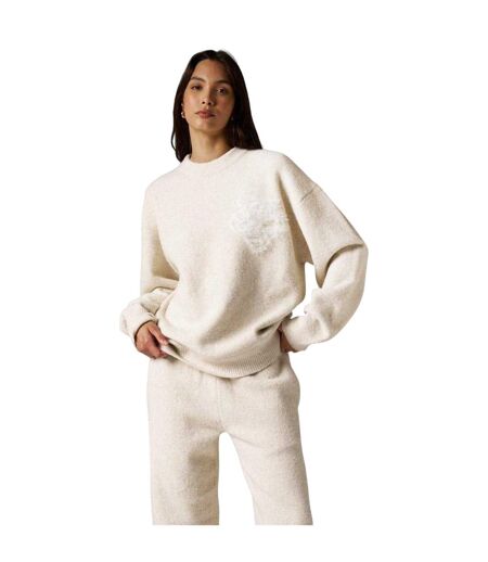 Sweat Hiver Femme Beige Couture
