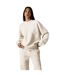 Sweat Hiver Femme Beige Couture-4
