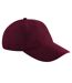 Casquette Leisure Bordeaux Beechfield-1