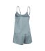 OZABI Pack 2 Pyjamas Courts Femme, Débardeur Satiné et Short 2 Poches-3