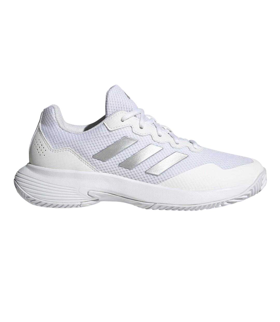 Chaussures De Tennis Motif/style 3 Rayures Gamecourt 2.0 Femme Blanc Adidas-1