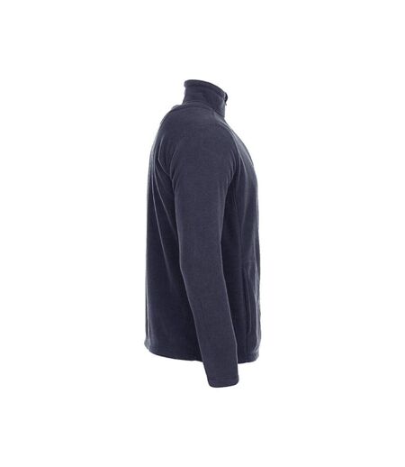 Mens Active Full Zip Fleece Blue Midnight Stedman
