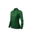 Polo Manches Longues Femme Vert Foncé Malfini-1
