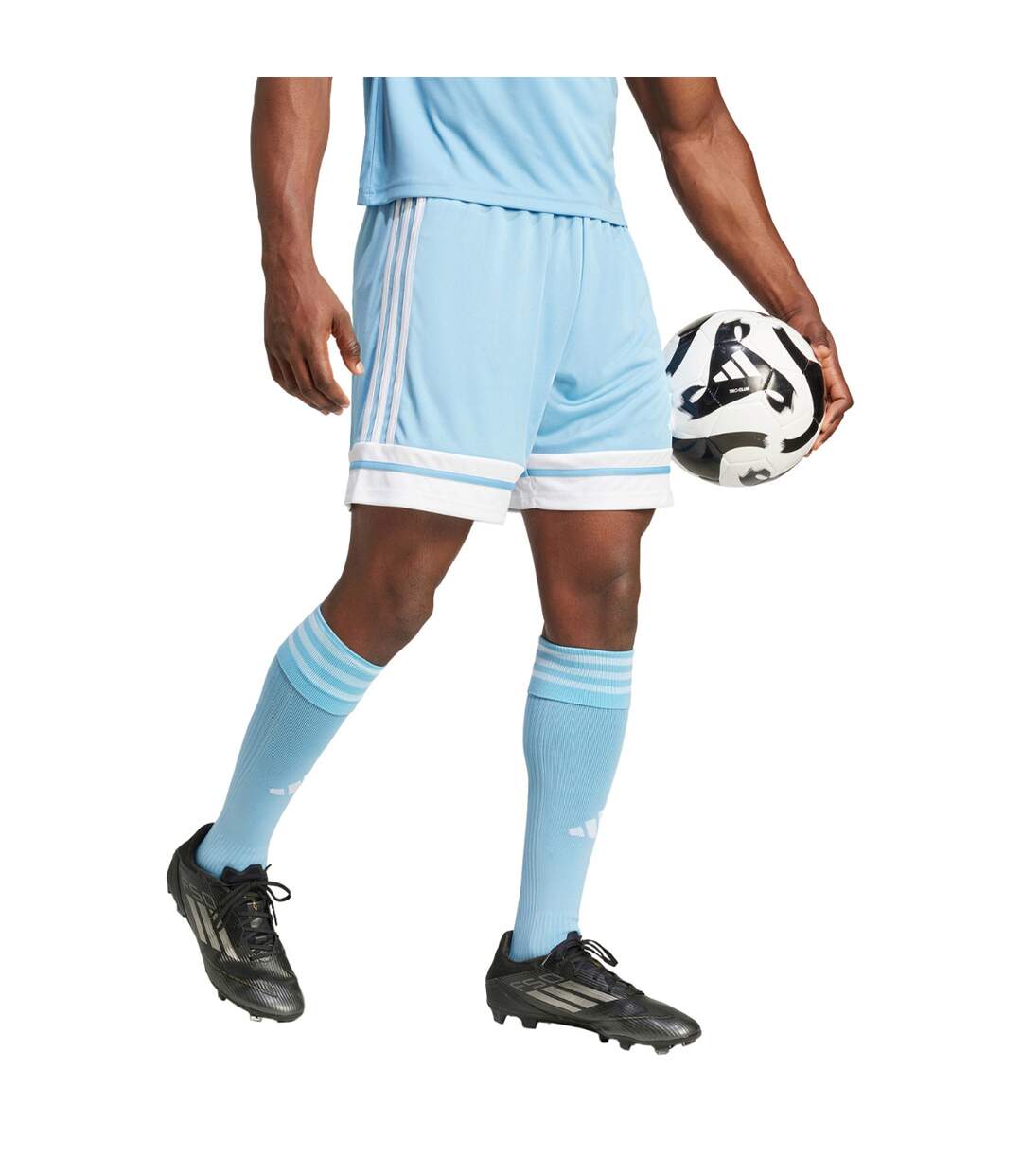 Short Squadra Homme Bleu Clair Adidas-1