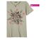Tee-shirt homme AXONE ERABLE1B beige : le confort du pur coton au style moderne-4