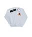 Disney Sweatshirt Womens/Ladies Mickey Mouse Backside Breast Print (Blanc) - UTBI27811-1