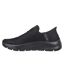 Womens/ladies go walk flex grand entry trainers black Skechers