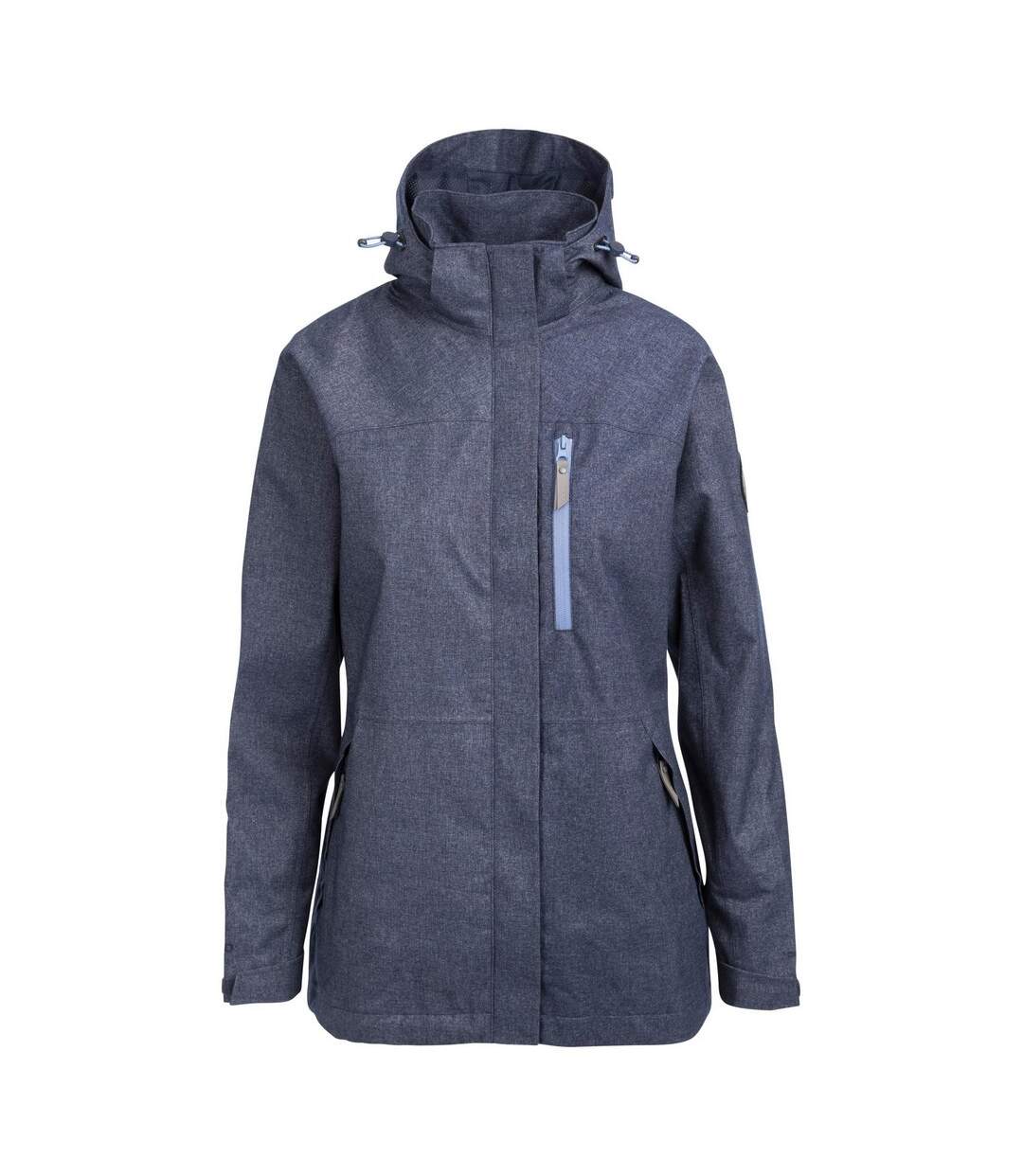 Veste Diane Femme Bleu Marine Chiné Trespass-1