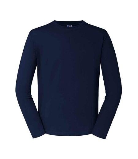 Russell Mens Classic Long-Sleeved T-Shirt (French Navy)
