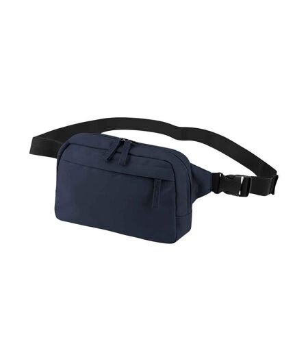Premium Recycled Crossbody Bag One Size Navy Bagbase