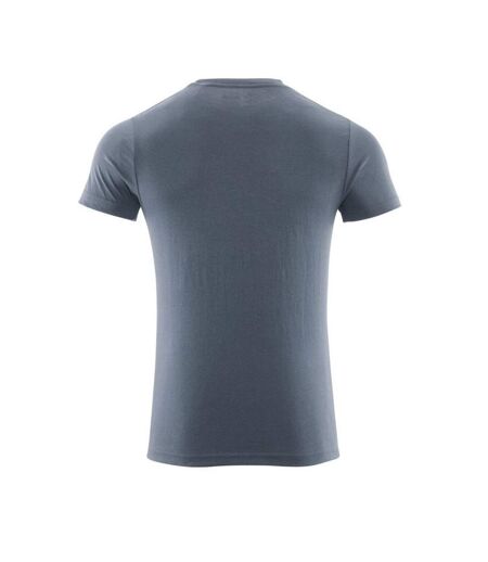 Mens Crossover T-shirt Stone Blue Mascot