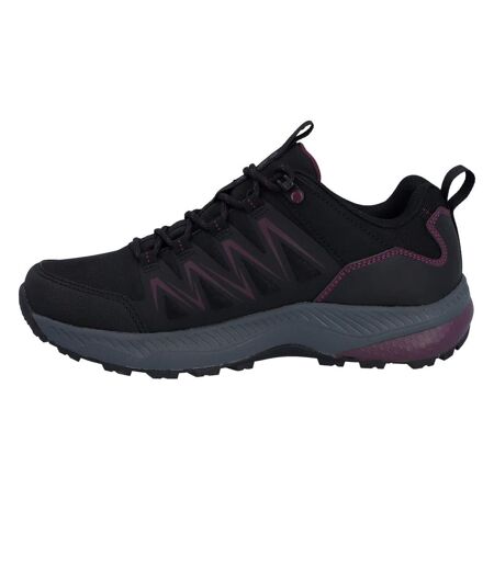 Baskets Stealth Trail Femme Noir Violet Hi-Tec
