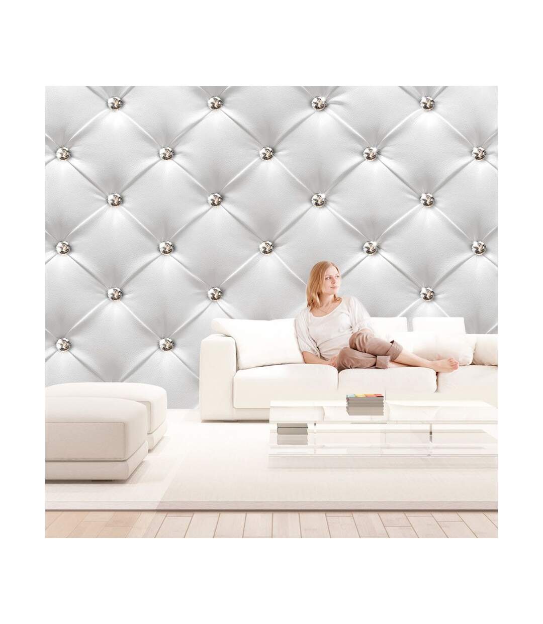 Papier Peint XXL Leather Elegance 280x500cm-1