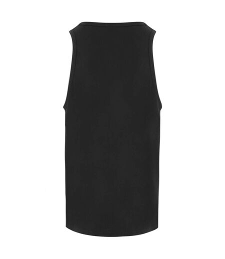 AWDis Just Ts Mens Tri-Blend Vest (Solid Black)