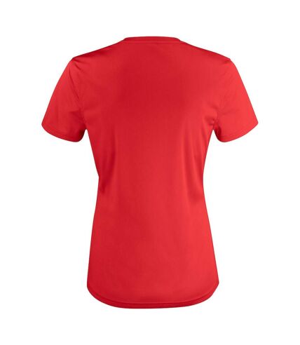 Clique - T-shirt BASIC ACTIVE - Femme (Rouge) - UTUB264