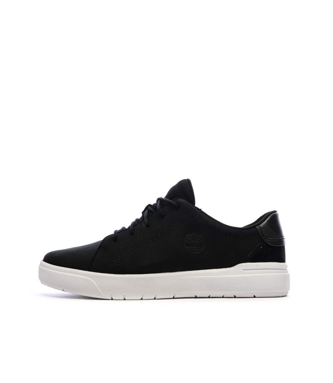 Baskets noir homme timberland seneca bay leather oxford-1