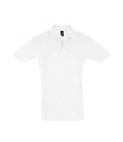 Polo manches courtes perfect homme blanc SOLS