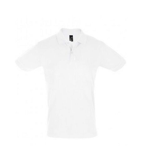 Polo manches courtes perfect homme blanc SOLS