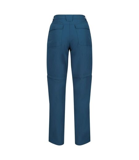 Pantalon transformable chaska femme bleu marocain Regatta