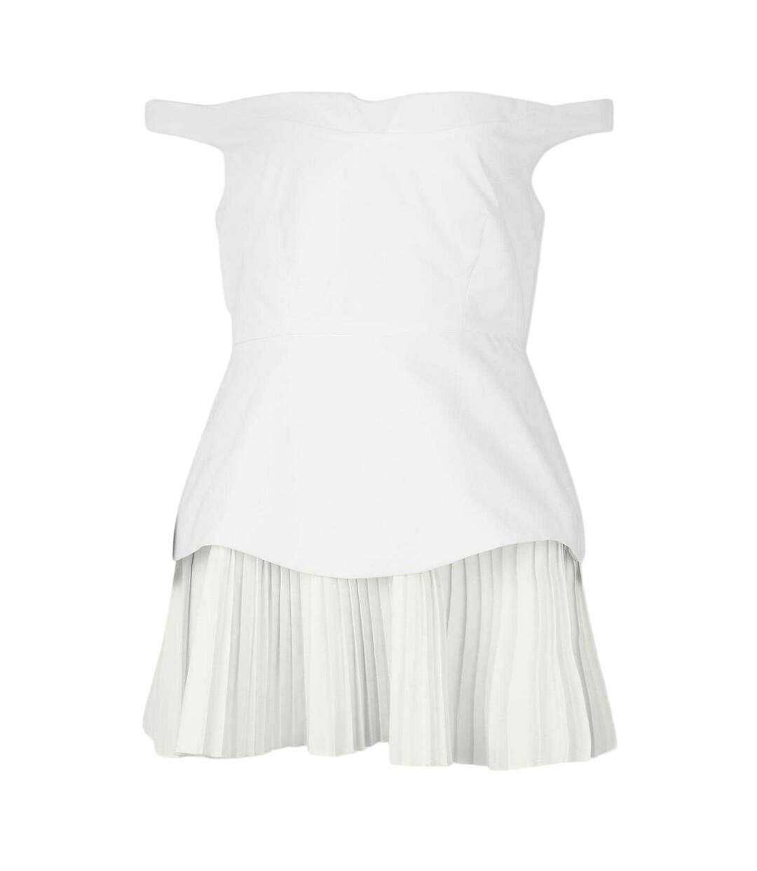 Robe Courte Exclusive No.1 Femme Blanc Odd Muse-2