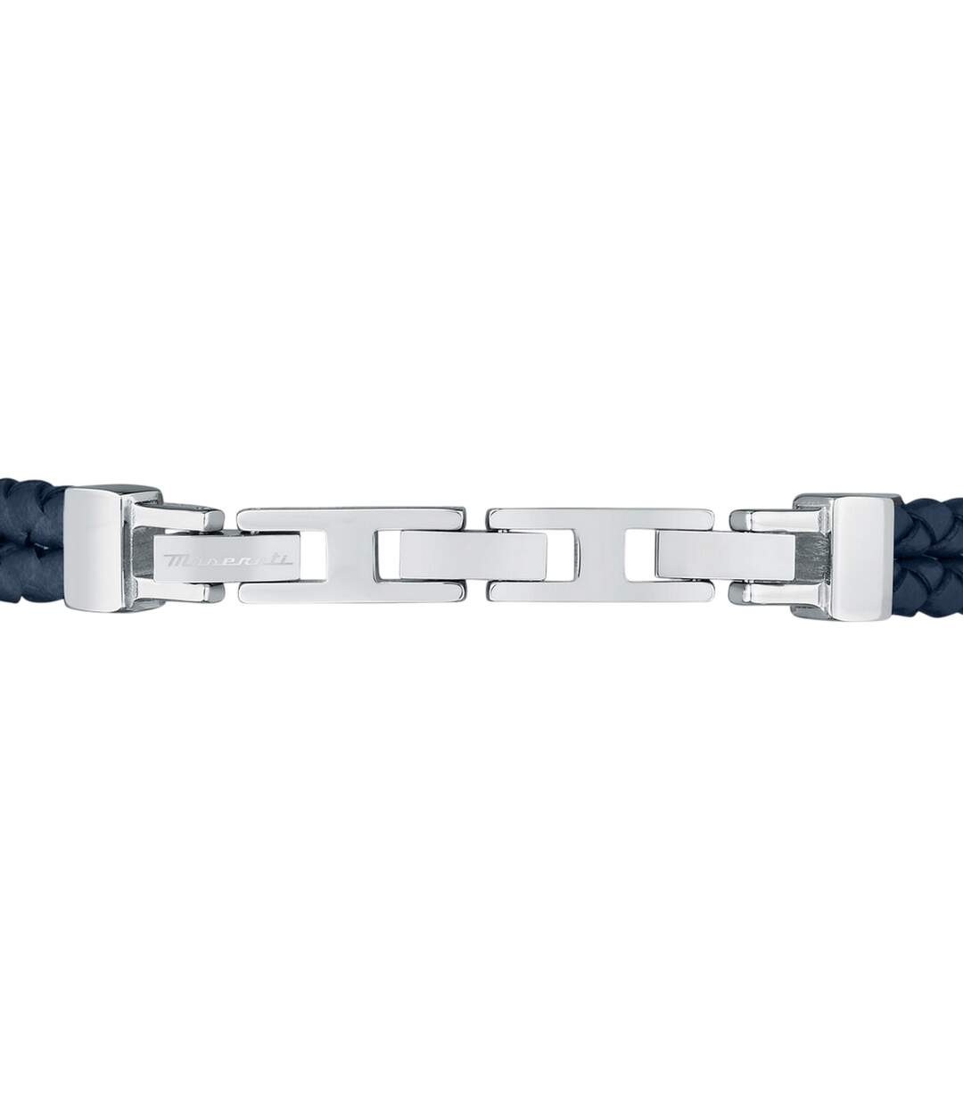 Mens Polished Braided Bracelet One Size Port Maserati-2