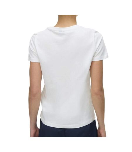 T-shirt blanc femme vero moda silja francis