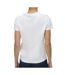 T-shirt blanc femme vero moda silja francis-2